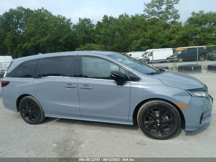 2023 HONDA ODYSSEY SPORT - 5FNRL6H79PB048840