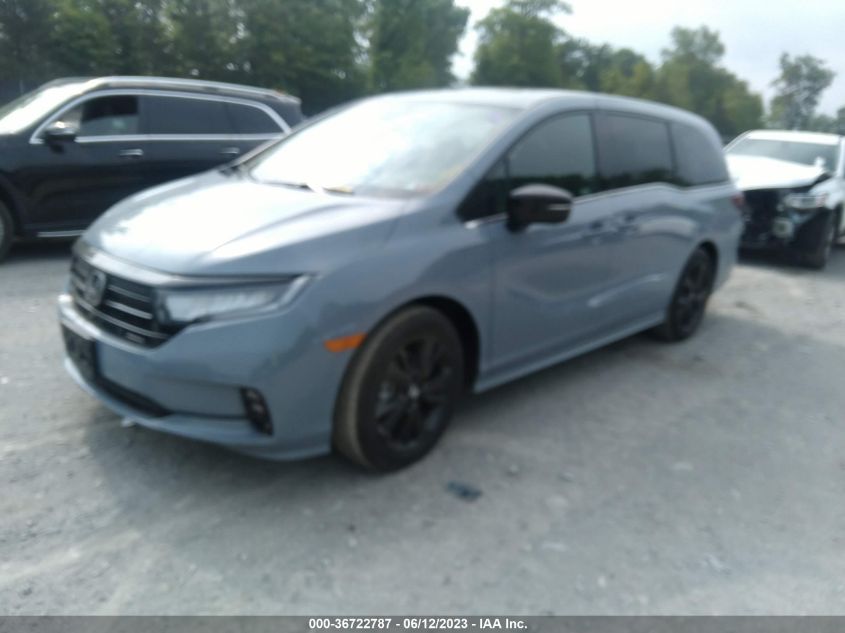 2023 HONDA ODYSSEY SPORT - 5FNRL6H79PB048840