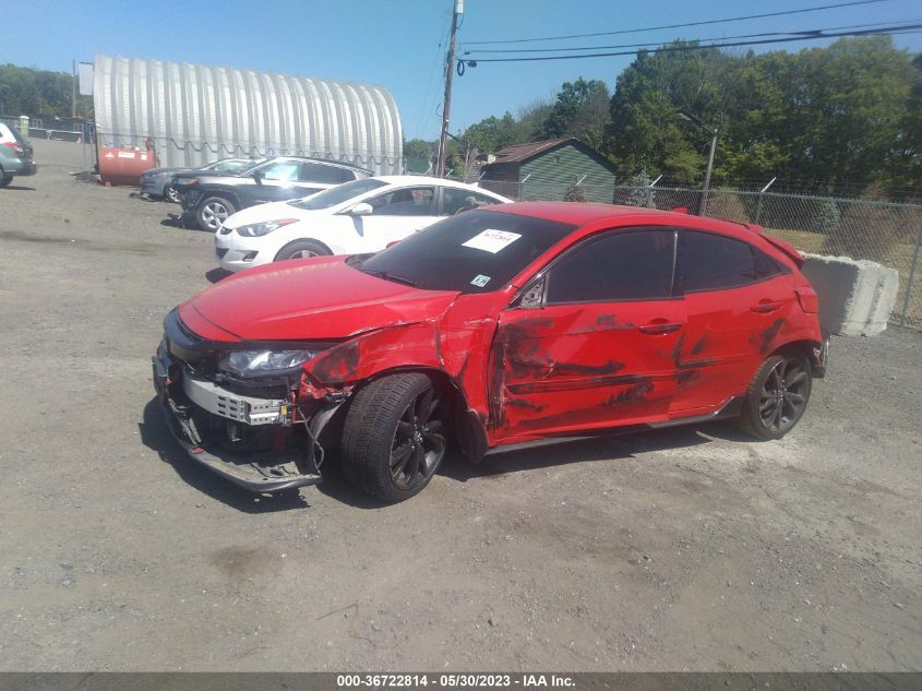 2019 HONDA CIVIC HATCHBACK SPORT - SHHFK7H42KU415280