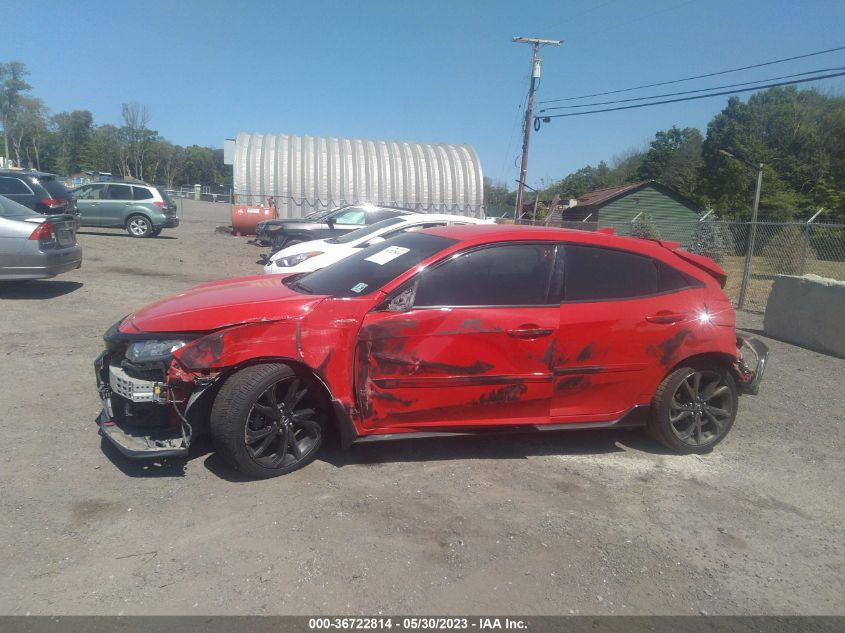 2019 HONDA CIVIC HATCHBACK SPORT - SHHFK7H42KU415280