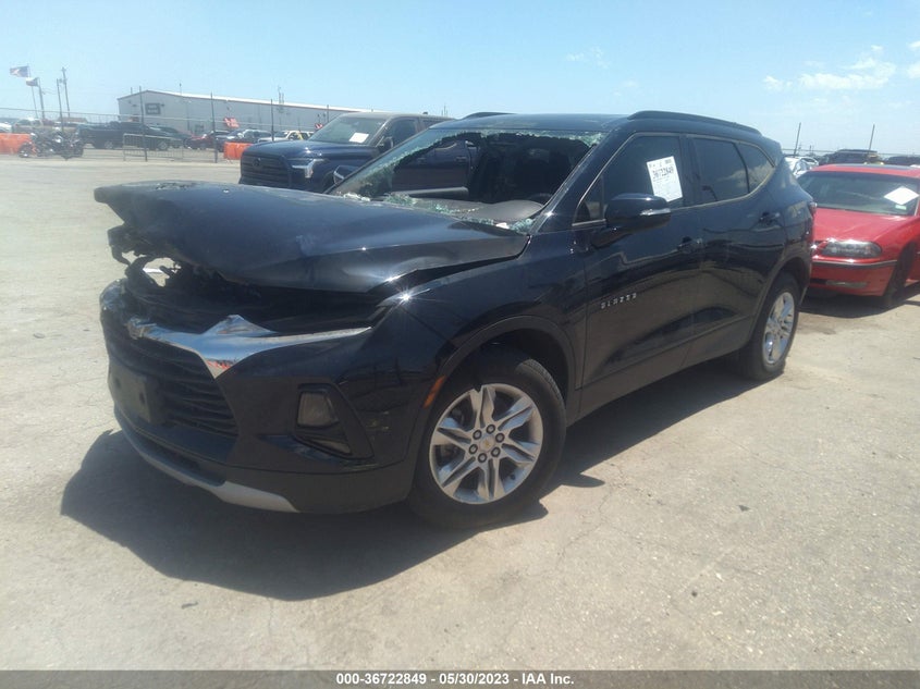 VIN 3GNKBBRA7LS640401 2020 CHEVROLET BLAZER LT
