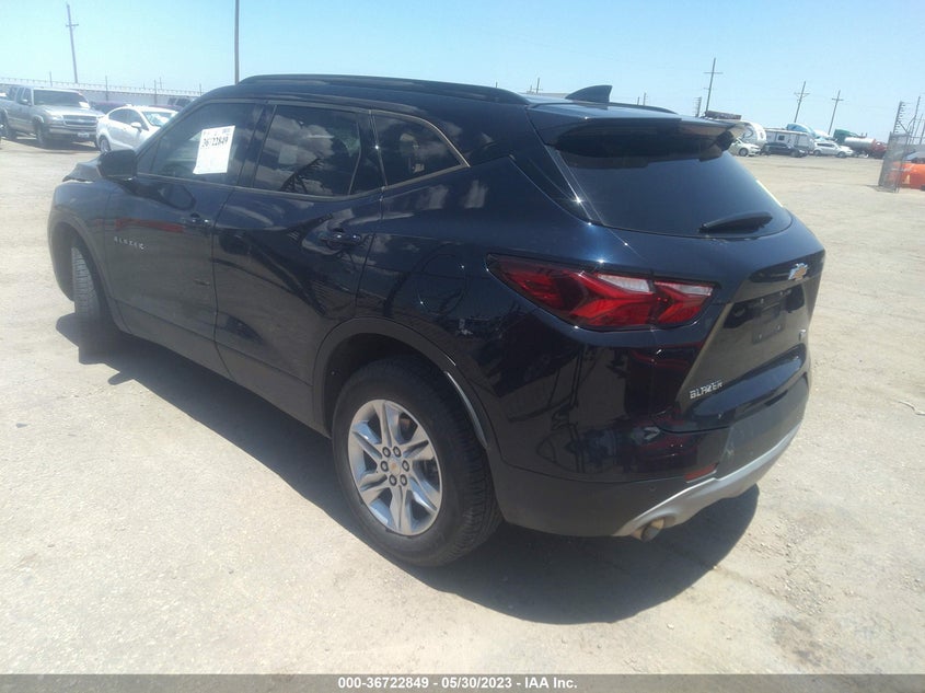 VIN 3GNKBBRA7LS640401 2020 CHEVROLET BLAZER LT