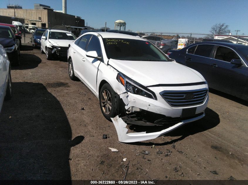 2017 HYUNDAI SONATA 2.4L - 5NPE24AF9HH502837