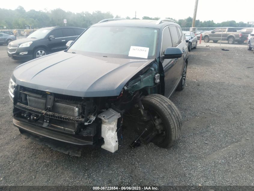 2019 VOLKSWAGEN ATLAS 3.6L V6 SEL PREMIUM - 1V2NR2CA5KC598324