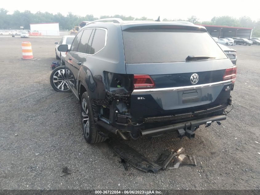 2019 VOLKSWAGEN ATLAS 3.6L V6 SEL PREMIUM - 1V2NR2CA5KC598324