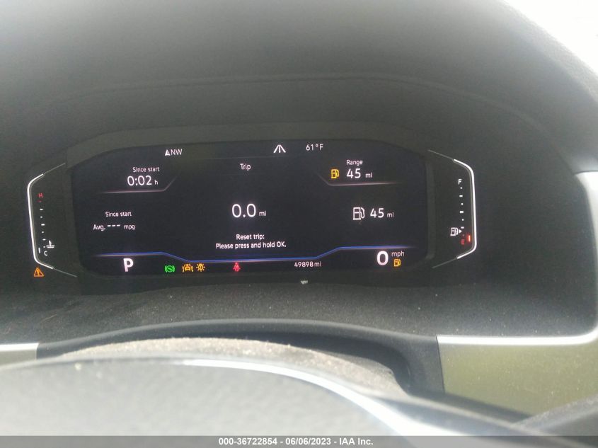 2019 VOLKSWAGEN ATLAS 3.6L V6 SEL PREMIUM - 1V2NR2CA5KC598324