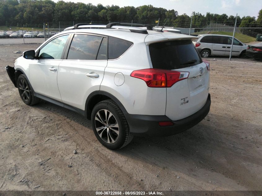 2015 TOYOTA RAV4 LIMITED - 2T3YFREV6FW176761