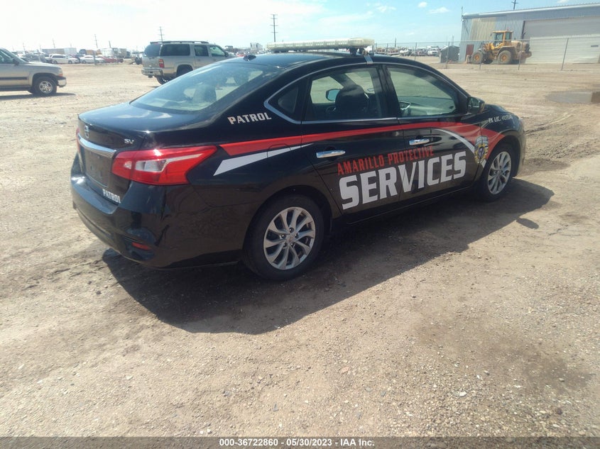 VIN 3N1AB7AP8KY294276 2019 NISSAN SENTRA SV
