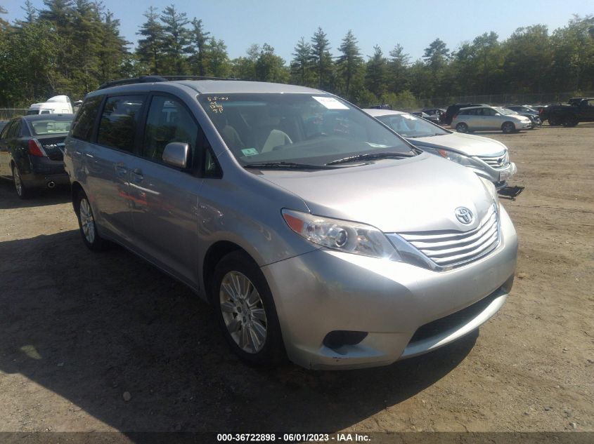 2016 TOYOTA SIENNA LE - 5TDJK3DC4GS131394