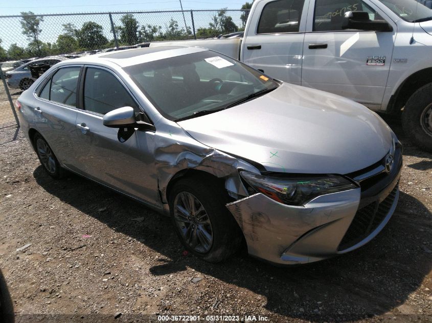2016 TOYOTA CAMRY XLE/SE/LE/XSE - 4T1BF1FK5GU249561