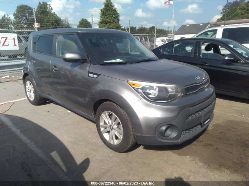 2018 KIA SOUL BASE - KNDJN2A22J7569488