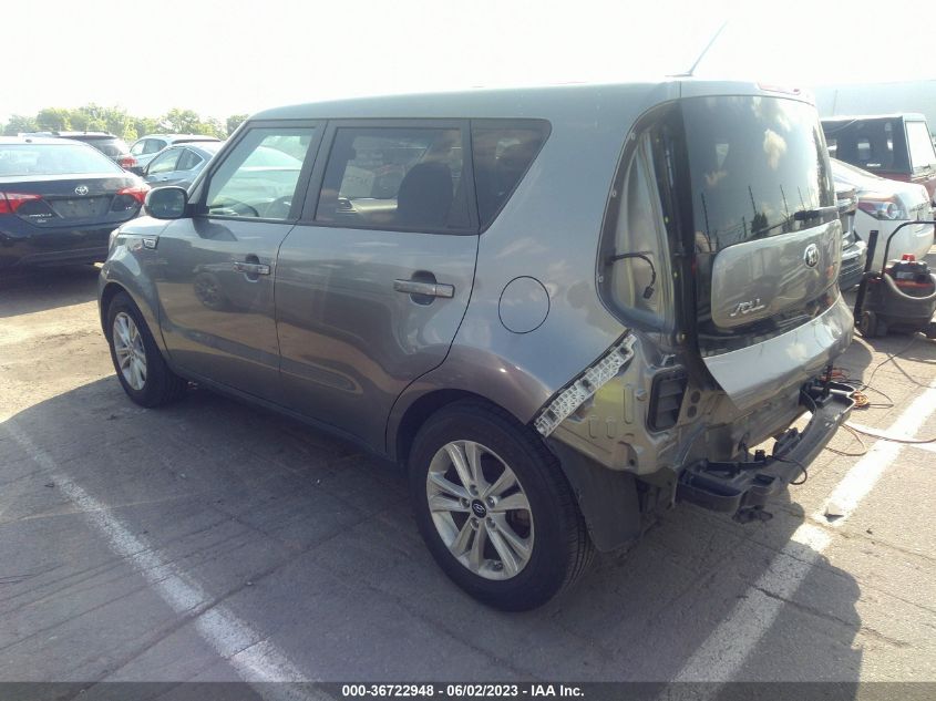 2018 KIA SOUL BASE - KNDJN2A22J7569488