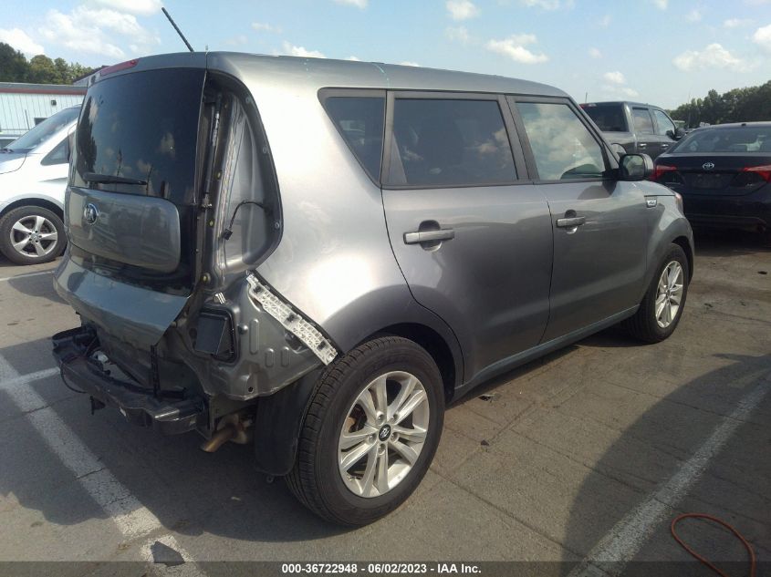2018 KIA SOUL BASE - KNDJN2A22J7569488