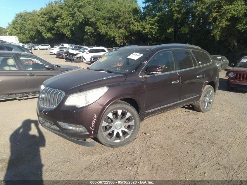 2016 BUICK ENCLAVE LEATHER - 5GAKRBKD0GJ218746