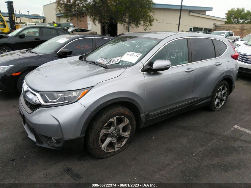 2019 HONDA CR-V EX-L - 5J6RW1H86KA027328