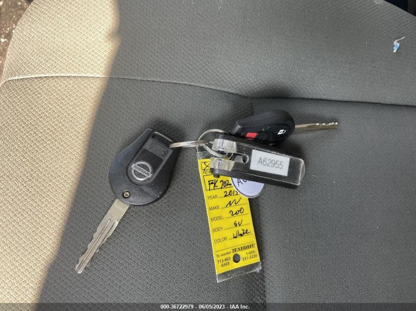2015 NISSAN NV200 SV - 3N6CM0KN4FK702301
