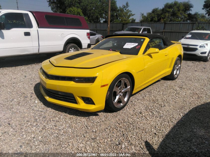 2015 CHEVROLET CAMARO SS - 2G1FK3DJ3F9232477