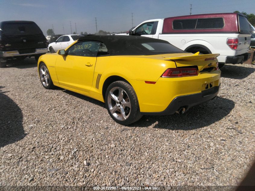 2015 CHEVROLET CAMARO SS - 2G1FK3DJ3F9232477