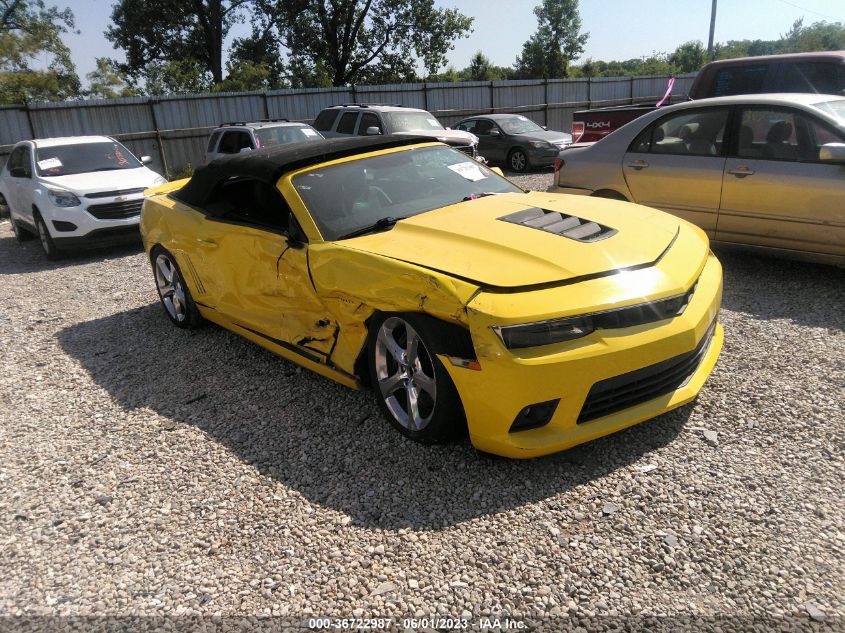 2015 CHEVROLET CAMARO SS - 2G1FK3DJ3F9232477