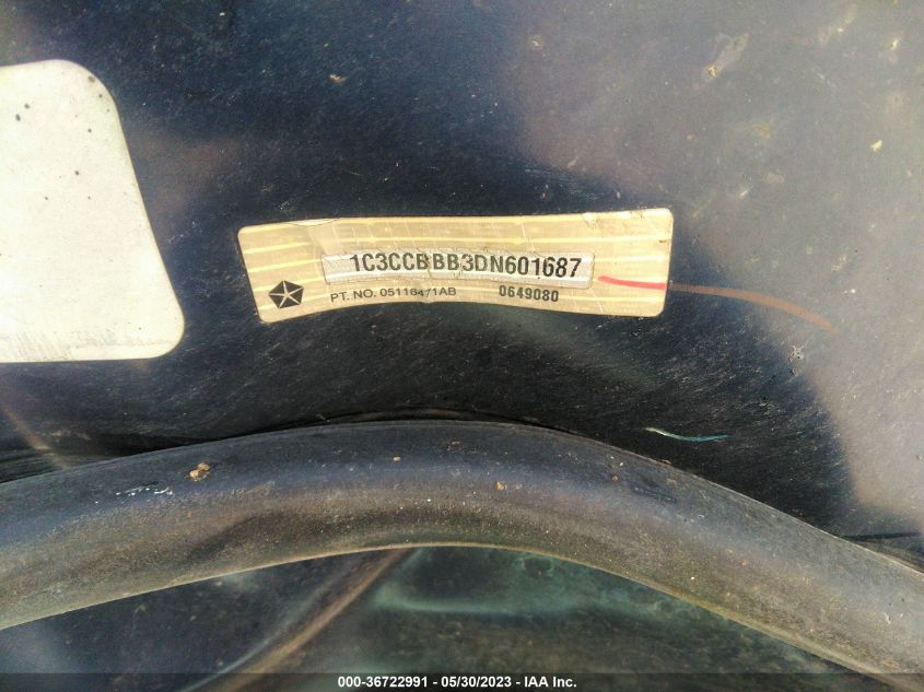 2013 CHRYSLER 200 TOURING - 1C3CCBBB3DN601687