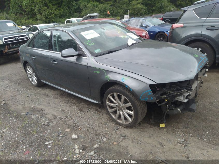 2014 AUDI A4 PREMIUM - WAUBFAFL0EN030718