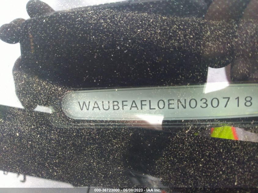 2014 AUDI A4 PREMIUM - WAUBFAFL0EN030718