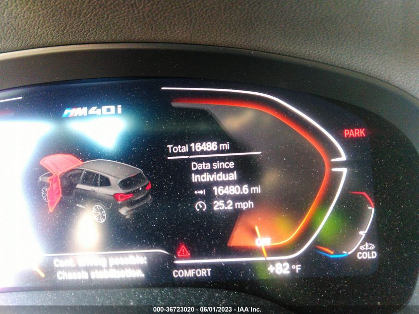 2022 BMW X3 M40I - 5UX83DP01N9K63087