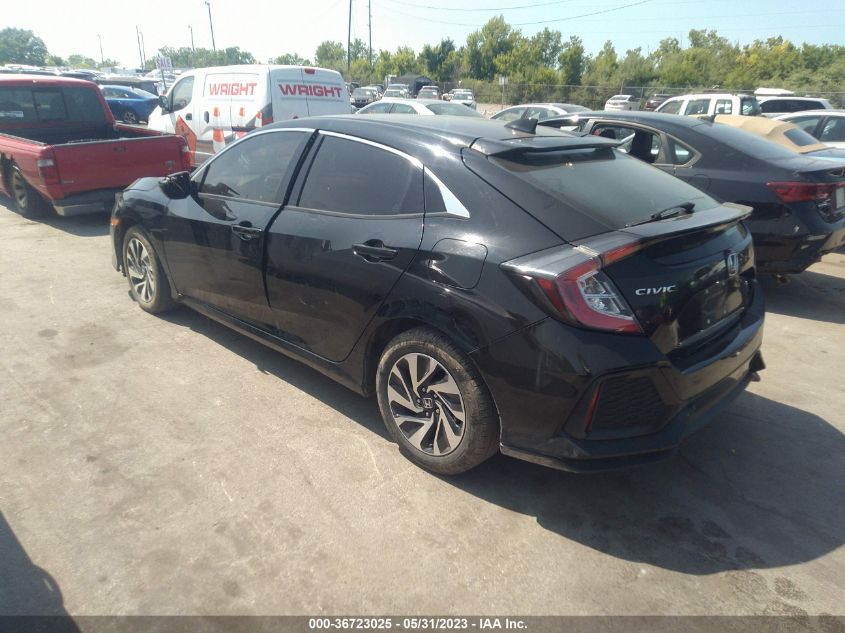 2018 HONDA CIVIC HATCHBACK LX - SHHFK7H22JU431282