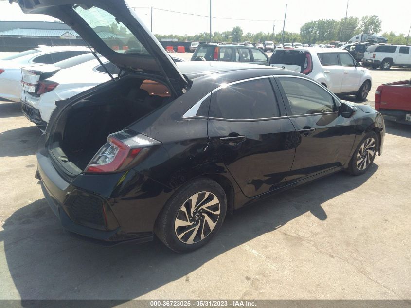 2018 HONDA CIVIC HATCHBACK LX - SHHFK7H22JU431282