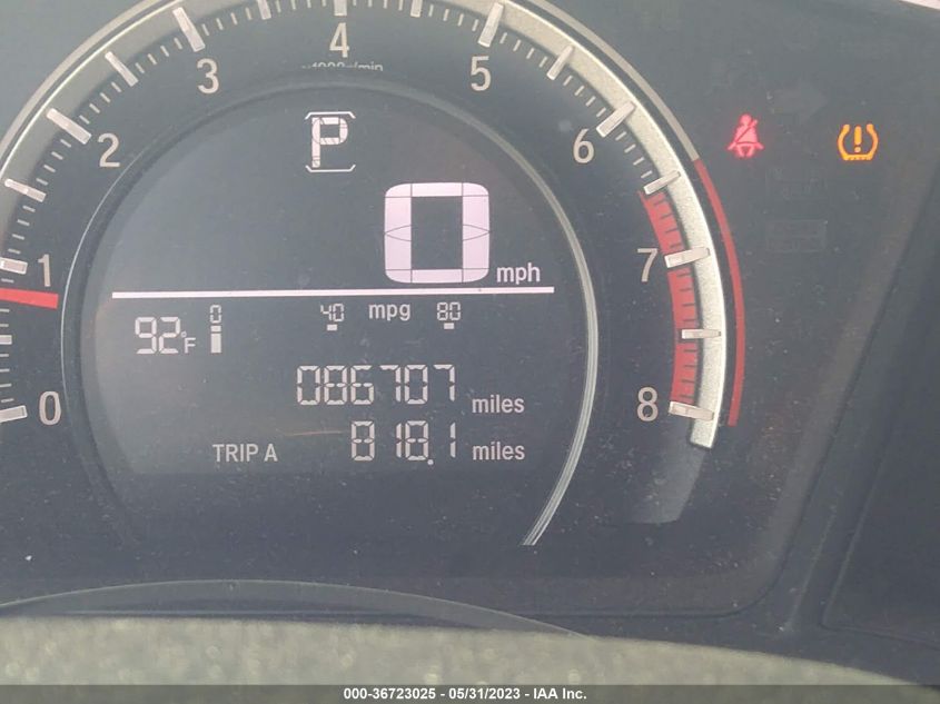 2018 HONDA CIVIC HATCHBACK LX - SHHFK7H22JU431282