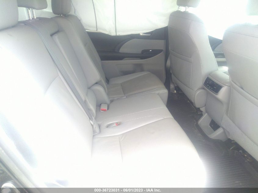 2019 TOYOTA HIGHLANDER HYBRID XLE - 5TDJGRFH0KS070387
