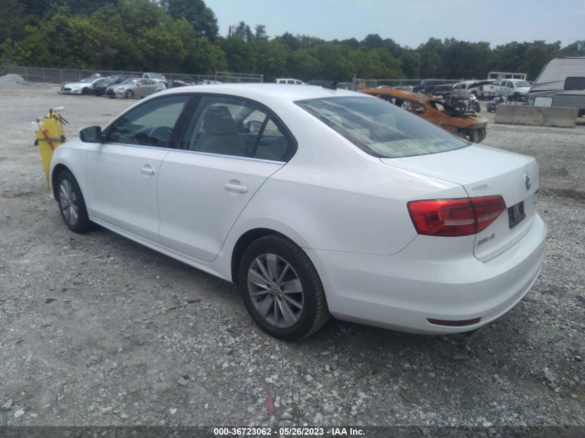 2015 VOLKSWAGEN JETTA SEDAN 1.8T SE W/CONNECTIVITY - 3VWD07AJ7FM402277