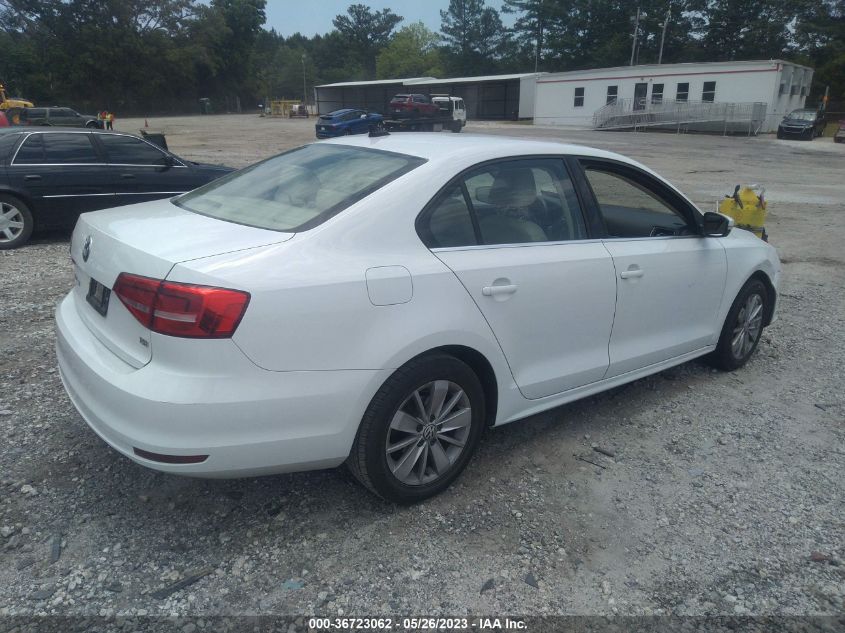 2015 VOLKSWAGEN JETTA SEDAN 1.8T SE W/CONNECTIVITY - 3VWD07AJ7FM402277