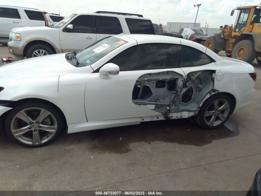 2013 LEXUS IS 250C JTHFF2C23D2528397