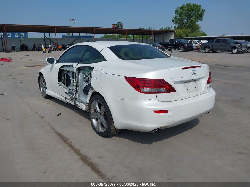 2013 LEXUS IS 250C JTHFF2C23D2528397
