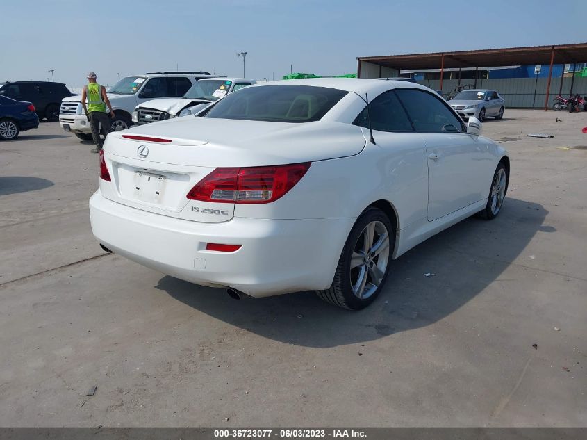 2013 LEXUS IS 250C JTHFF2C23D2528397