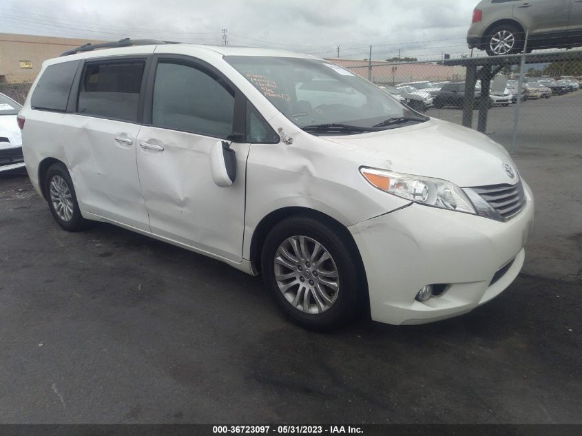 2017 TOYOTA SIENNA XLE AUTO ACCESS - 5TDYZ3DC4HS894267