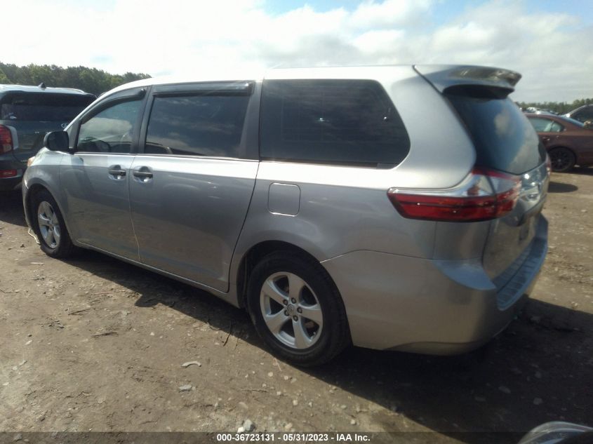 2015 TOYOTA SIENNA L - 5TDZK3DC2FS647268