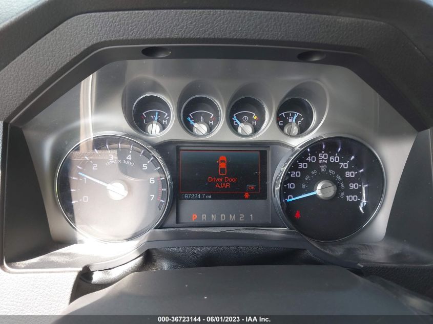 2016 FORD SUPER DUTY F-250 SRW LARIAT/PLATINUM - 1FT7W2B67GED23064