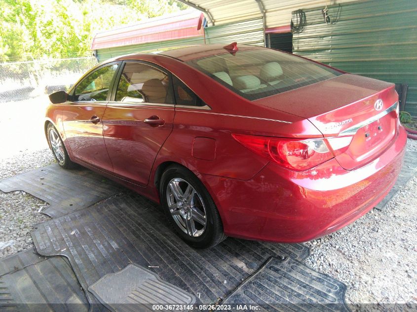 2013 HYUNDAI SONATA GLS - 5NPEB4AC0DH654599