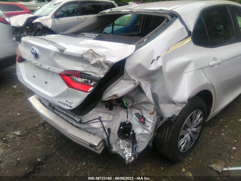 2022 TOYOTA CAMRY HYBRID LE - 4T1C31AK5NU038619