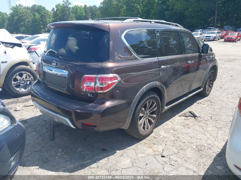 2017 NISSAN ARMADA SL - JN8AY2ND1H9009547