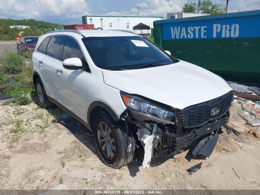 2019 KIA SORENTO LX - 5XYPG4A35KG524302