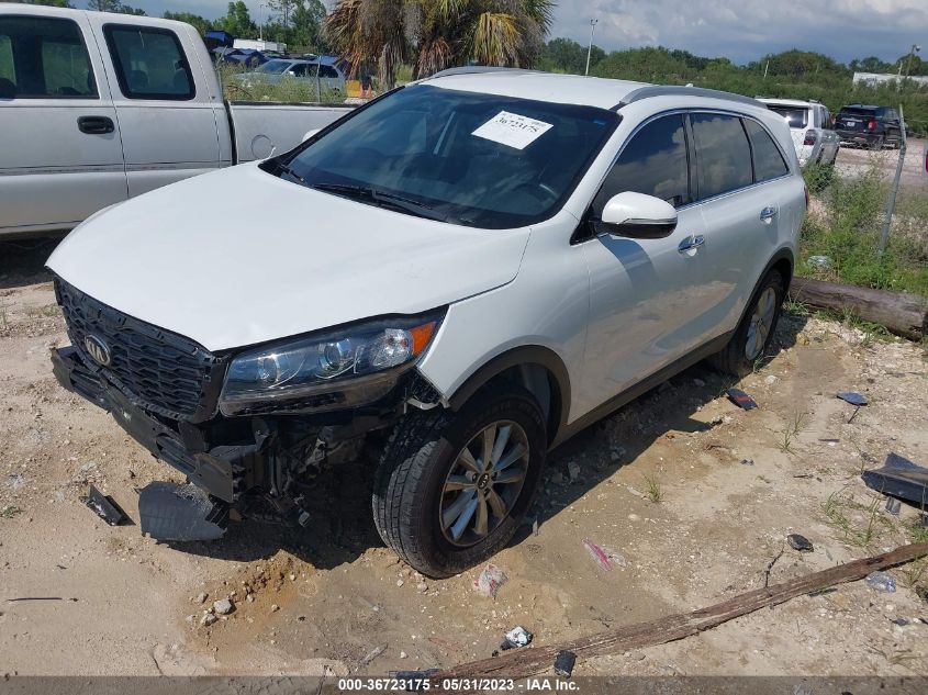 2019 KIA SORENTO LX - 5XYPG4A35KG524302