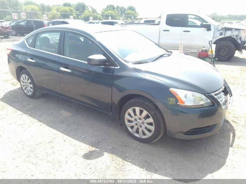 2014 NISSAN SENTRA S/FE+ S/SV/FE+ SV/SR/SL - 3N1AB7AP7EL678809