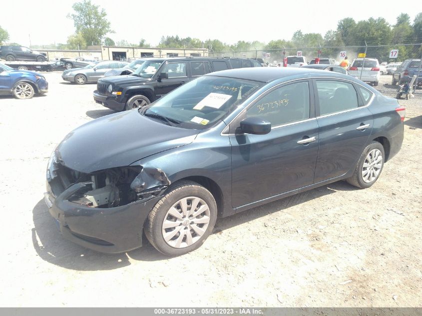 2014 NISSAN SENTRA S/FE+ S/SV/FE+ SV/SR/SL - 3N1AB7AP7EL678809