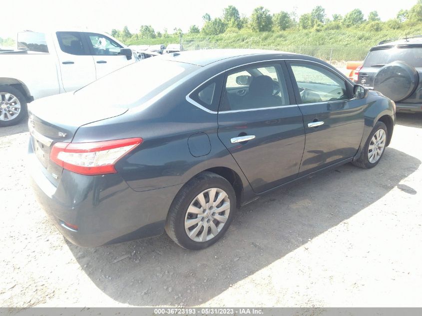 2014 NISSAN SENTRA S/FE+ S/SV/FE+ SV/SR/SL - 3N1AB7AP7EL678809