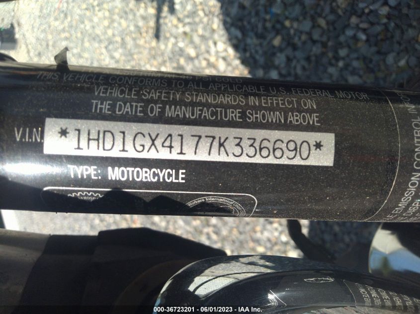 2007 HARLEY-DAVIDSON FXDBI - 1HD1GX4177K336690