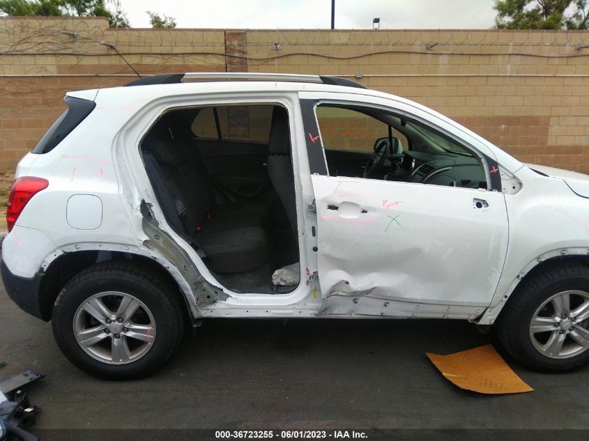 2016 CHEVROLET TRAX LT - 3GNCJPSB9GL187809