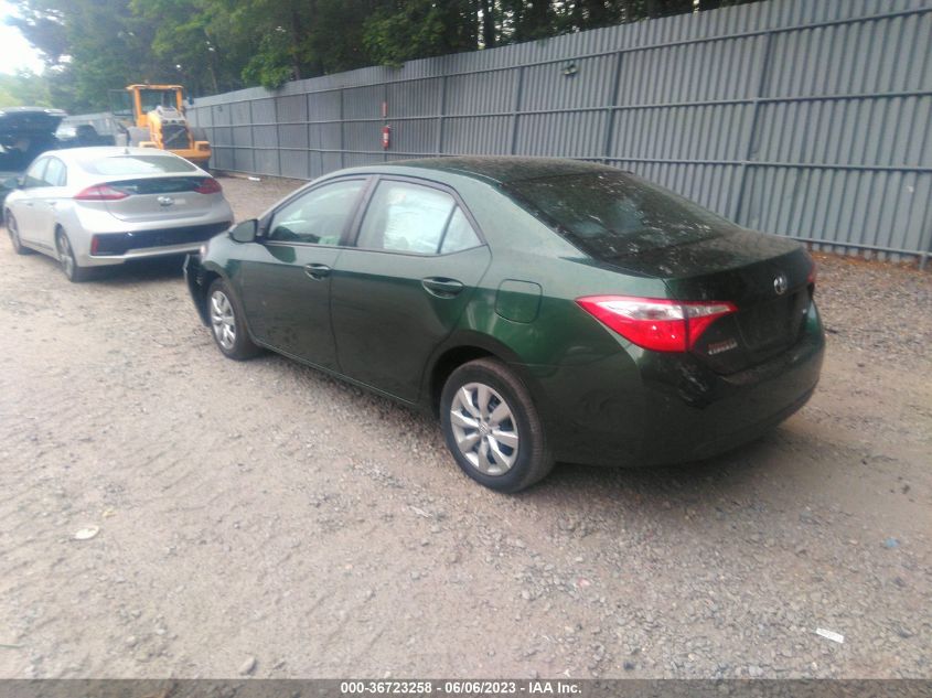 2015 TOYOTA COROLLA L/LE/S/S PLUS/LE PLUS - 2T1BURHE9FC353515